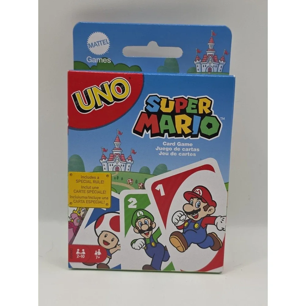 🎮 UNO Card Game – Super Mario Edition (2016) by Mattel